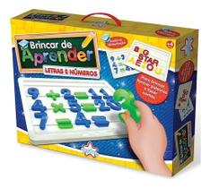 Brincar De Aprender Letras E Numeros Big Star 071-ba