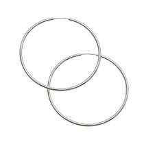 Brinco Aço Argola Circulo 75x2mm Brinco Aço Argola Circulo 75x2mm