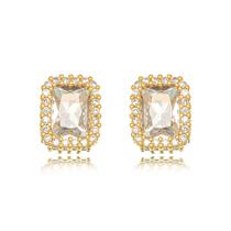 Brinco andrômeda dourado