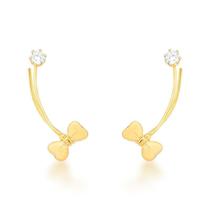 Brinco anzol laço e ponto de luz