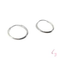 Brinco Argola 10mm Torção Prata 925 Brinco Argola 10mm Torção Prata 925
