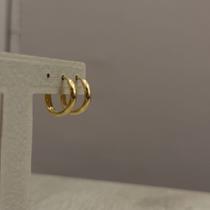 Brinco argola 18mm ouro Brinco argola 18mm ouro