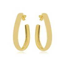Brinco Argola Banhado A Ouro 18K
