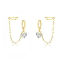 Brinco Argola Click Piercing Fake Folheado A Ouro Brinco Argola Click Piercing Fake Folheado A Ouro