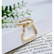Brinco Argola Coração Pequeno 1,5cm Ouro 18k 750 Puro Fio Grosso Original Infantil Menina Feminino Certificado de Garantia