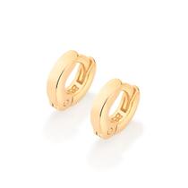 Brinco argola de cartilagem folheado a ouro 527084 Rommanel Brinco argola de cartilagem folheado a ouro 527084 Rommanel