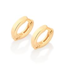 Brinco argola de cartilagem folheado a ouro 527093 Rommanel Brinco argola de cartilagem folheado a ouro 527093 Rommanel
