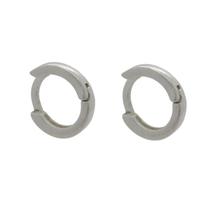 Brinco Argola em Prata 925 unissex