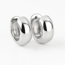 Brinco Argola em Prata de Lei 1,4 cm