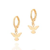 Brinco Argola Espírito Santo Folheado A Ouro Rommanel 527037
