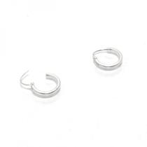 Brinco Argola Grande 7cm De Prata 925 Brinco Argola Grande 7cm De Prata 925