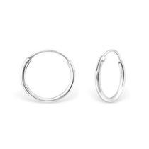 Brinco Argola Grande Piercing Prata 925 Masculino Estiloso