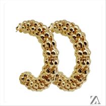 Brinco Argola Lisa Trabalhada