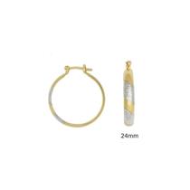 Brinco Argola Listras