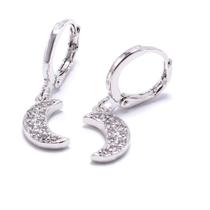 Brinco Argola Lua Delicada