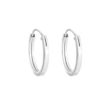 Brinco Argola Masculino E Feminino Fio Grosso 15mm Em Prata 925 Brinco Argola Masculino E Feminino Fio Grosso 15mm Em Prata 925