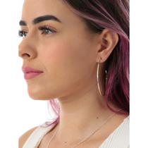 Brinco Argola Metal Bijuteria Dourada Feminino Folheada Ouro Brinco Argola Metal Bijuteria Dourada Feminino Folheada Ouro