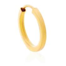 Brinco Argola Ouro Dourado BRX0294 - Elister Joias