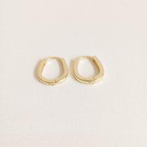 Brinco Argola Oval Lisa M