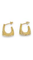 Brinco Argola Paris Detalhada - Banhado Em Ouro18k Brinco Argola Paris Detalhada - Banhado Em Ouro18k