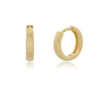 Brinco argola patricia tamanho g banhado a ouro 18k Brinco argola patricia tamanho g banhado a ouro 18k