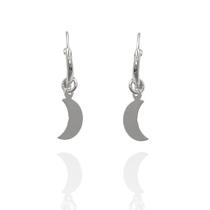 Brinco Argola Ping. Lua Prata Legitima 925 Par 15mm Brinco Argola Ping. Lua Prata Legitima 925 Par 15mm