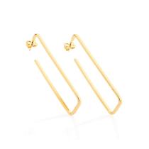 Brinco Argola Triangular Rommanel 524041 Brinco Argola Triangular Rommanel 524041