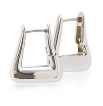 Brinco Argola Triangular Tamanho P Brinco Argola Triangular Tamanho P