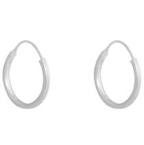 Brinco Argola Unissex 1.8cm De Prata 925