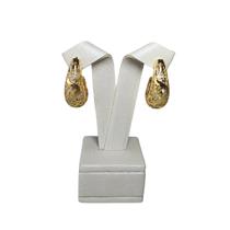 Brinco Argola Vazada Aço Inoxidável 316L Banhado a Ouro 18k Feminino Brinco Argola Vazada Aço Inoxidável 316L Banhado a Ouro 18k Feminino