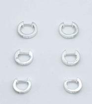 BRINCO ARGOLINHA De ZIIRCONIA BRINCO ARGOLINHA De ZIIRCONIA