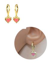 Brinco Argolinha Infantil Banhado a Ouro 18K Antialérgico