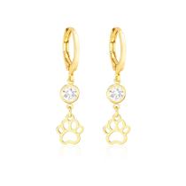 Brinco Argolinha Pet - Banhado a ouro 18k