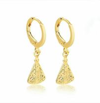 Brinco argolinha pingente nossa senhora aparecida Brinco argolinha pingente nossa senhora aparecida