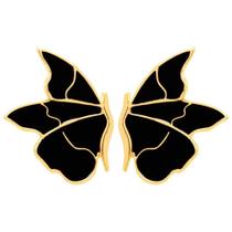 Brinco Armem Rr Bijoux Borboleta Preta E Dourada Brinco Armem Rr Bijoux Borboleta Preta E Dourada
