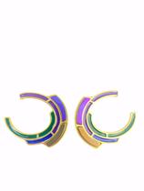 Brinco Aurora Boreal Multicolorido Brinco Aurora Boreal Multicolorido