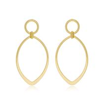 Brinco Banhado A Ouro 18K