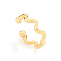 Brinco banhado ouro 3x 24k 18k e 22k ou prata 925 pressão femininos piercing rommanel ondas 526767 320035 Brinco banhado ouro 3x 24k 18k e 22k ou prata 925 pressão femininos piercing rommanel ondas 526767 320035