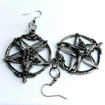 Brinco Baphomet: Elegância com Simbolismo Oculto