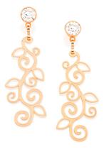 Brinco Base Cristal, Formado Por Galhos Com 524072 Brinco Base Cristal, Formado Por Galhos Com 524072