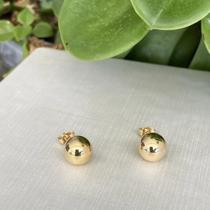 Brinco Bola Banhado a ouro G 08.4492