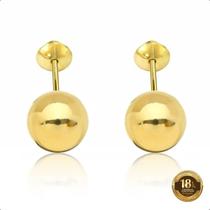 Brinco Bola em Ouro 18k teor 750