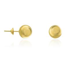 Brinco Bola Ouro 18k 7mm