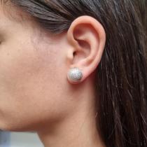 Brinco Bolinha Pérola G delicada