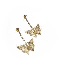 Brinco Butterfly Gold Vazado