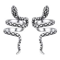 Brinco ChicSilver Snake em prata esterlina 925 hipoalergênico