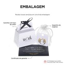 Brinco Circulo Com Perola Banhado a Prata 925