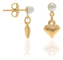 Brinco Com Base Formada Por Pérola Sintéti 525765 Brinco Com Base Formada Por Pérola Sintéti 525765