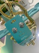 Brinco concha banho de prata