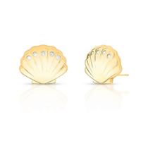 Brinco Concha com Zircônia Antialérgico - 2,5cm Brinco Concha com Zircônia Antialérgico - 2,5cm